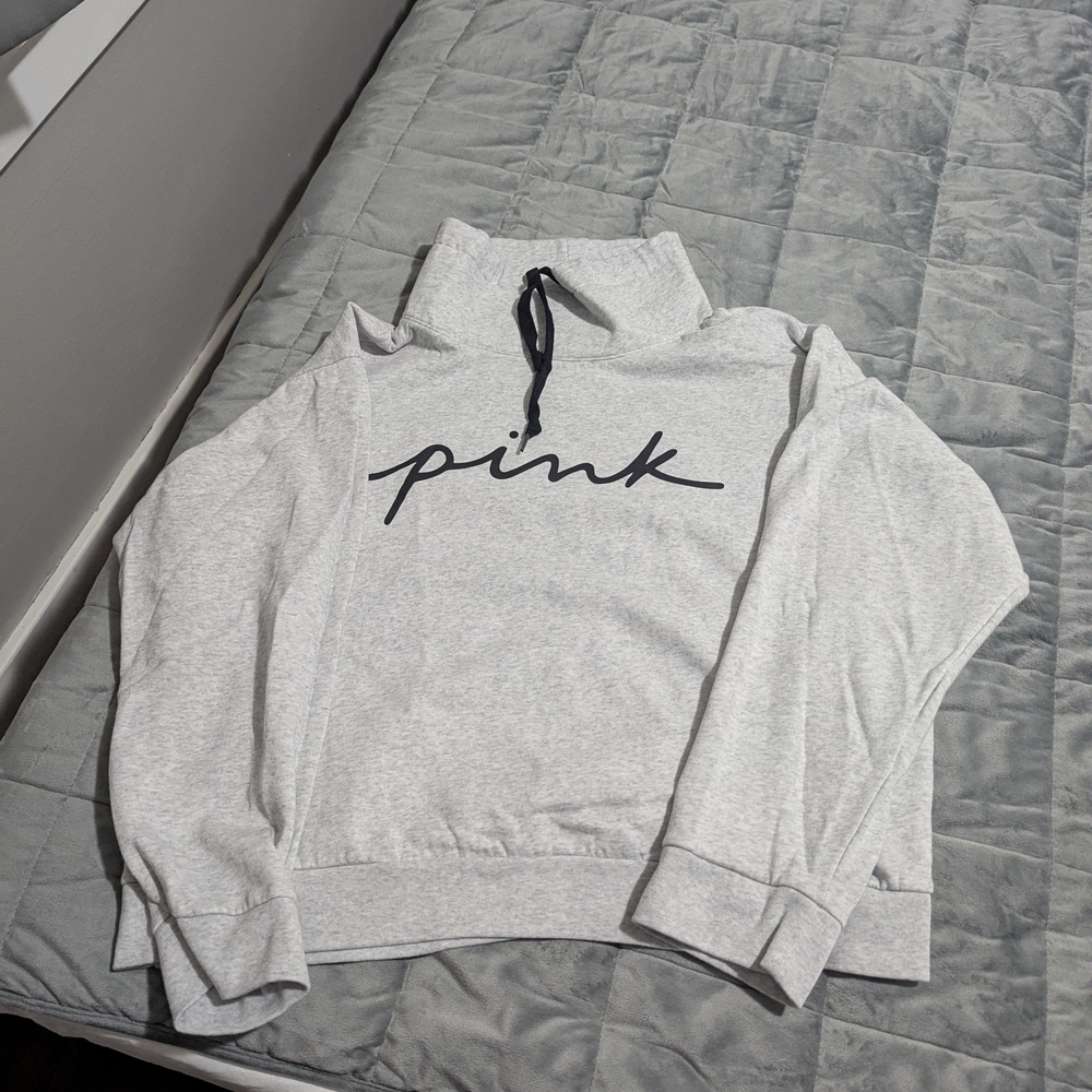 PINK Victoria's Secret Women's Gray Sweater